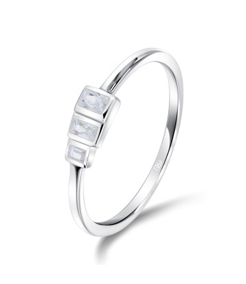 Minimalist Designed Silver Ring NSR-4071